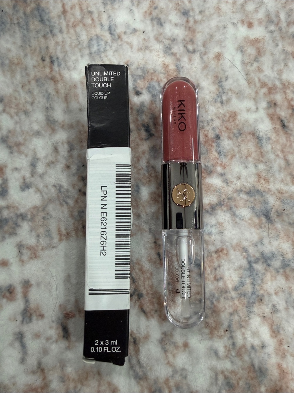 KIKO Milano Unlimited Double Touch Liquid Lipstick 120 Rosy Mauve NIB